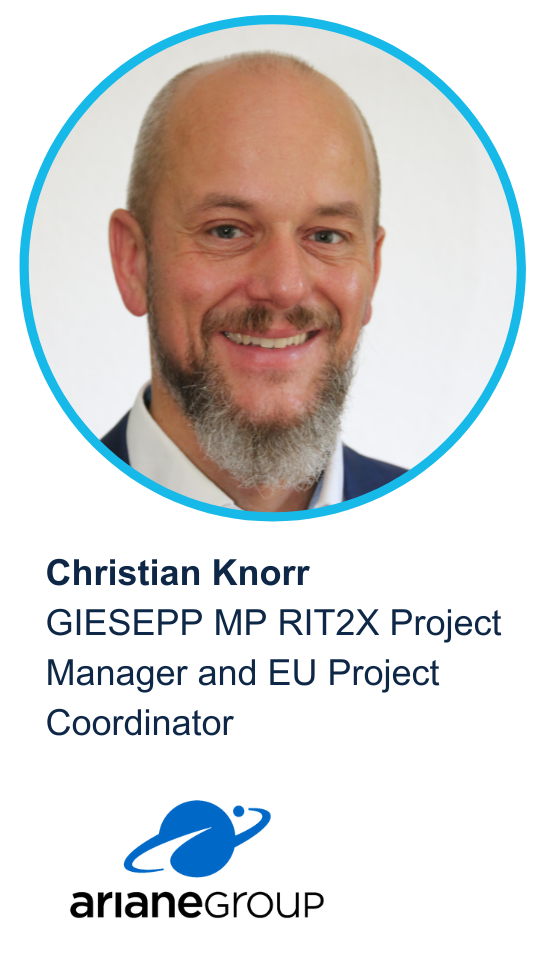 Christian Knorr GIESEPP MP RIT2X Project Manager and EU Project Coordinator